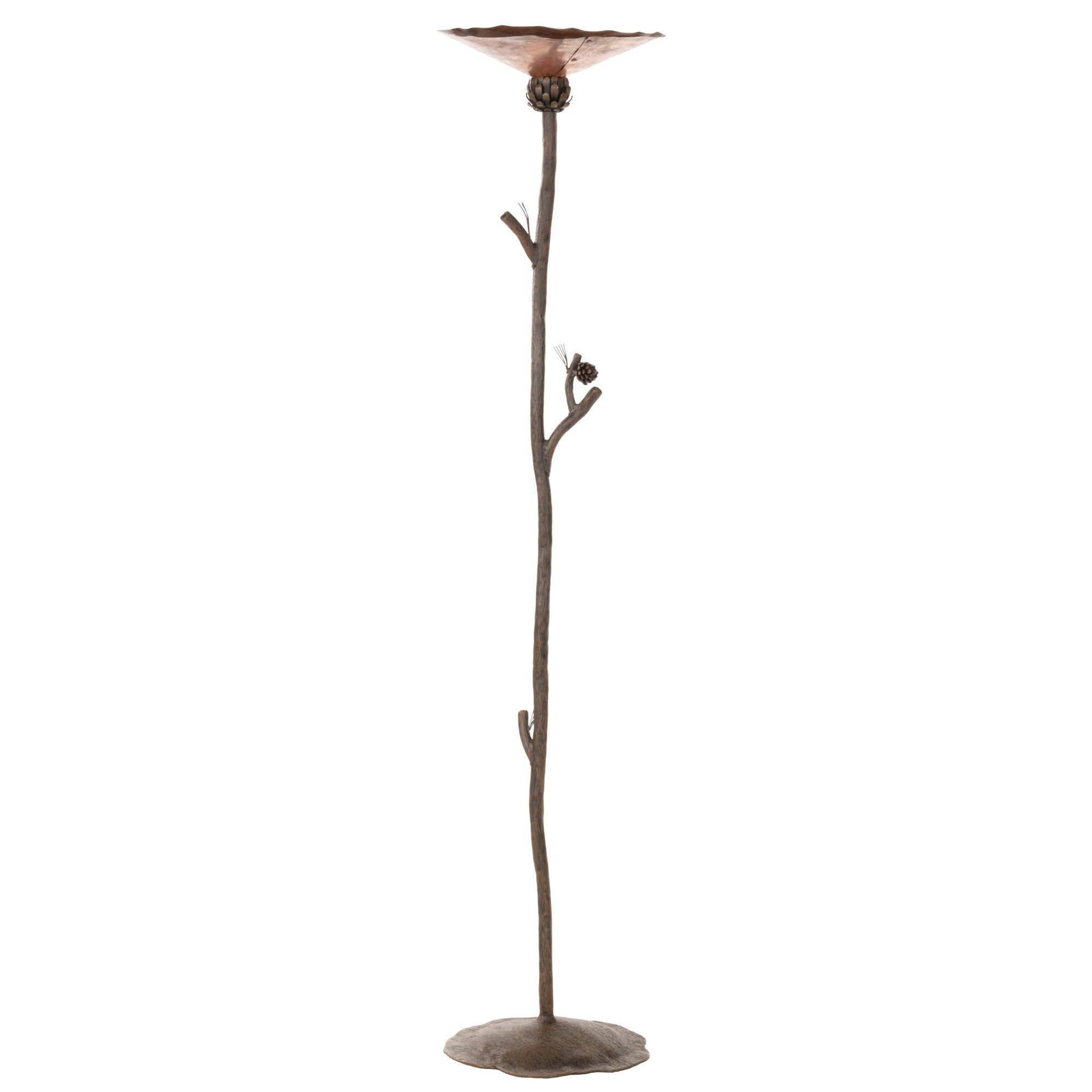 Pine Torchiere