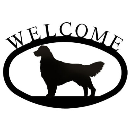 Wrought Iron Welcome Sign Small - Retriev