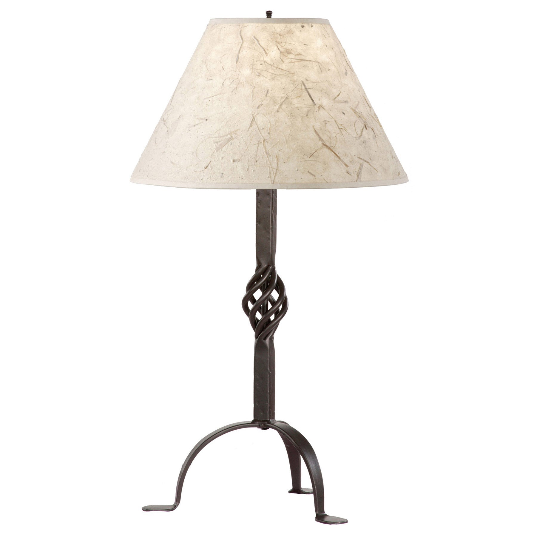 Basketweave Table Lamp