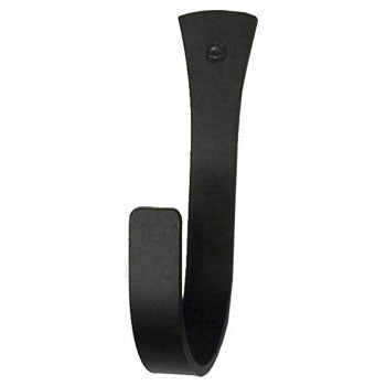 Wrought Iron Wide Wall Hook 4 1/2L x 2  1/2D