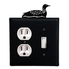Wrought Iron Loon Outlet & Switch Cover
