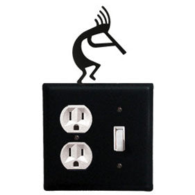 Wrought Iron Kokopelli Outlet & Switch Cover