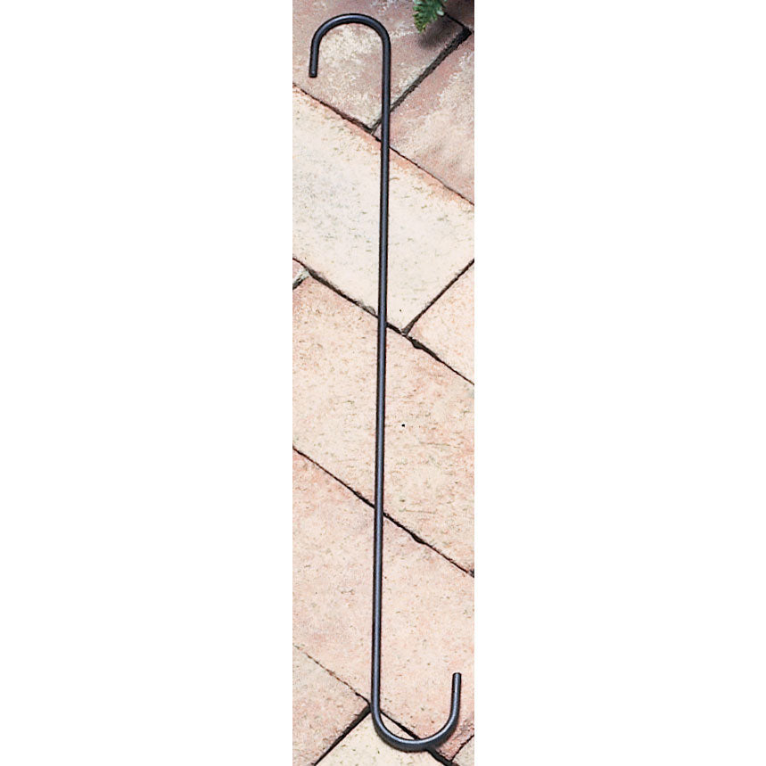 Wrought Iron S-Hook - 18" x 1-1/2"
