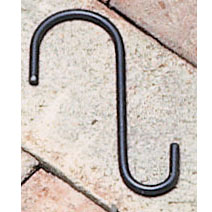 Wrought Iron Tree Hook - 4" with 3/4" & 1-3/8" hooks