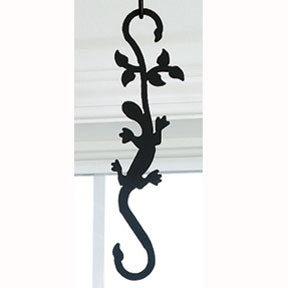 Wrought Iron Salamander S-Hook
