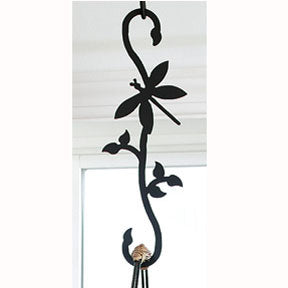 Wrought Iron Dragonfly S-Hook