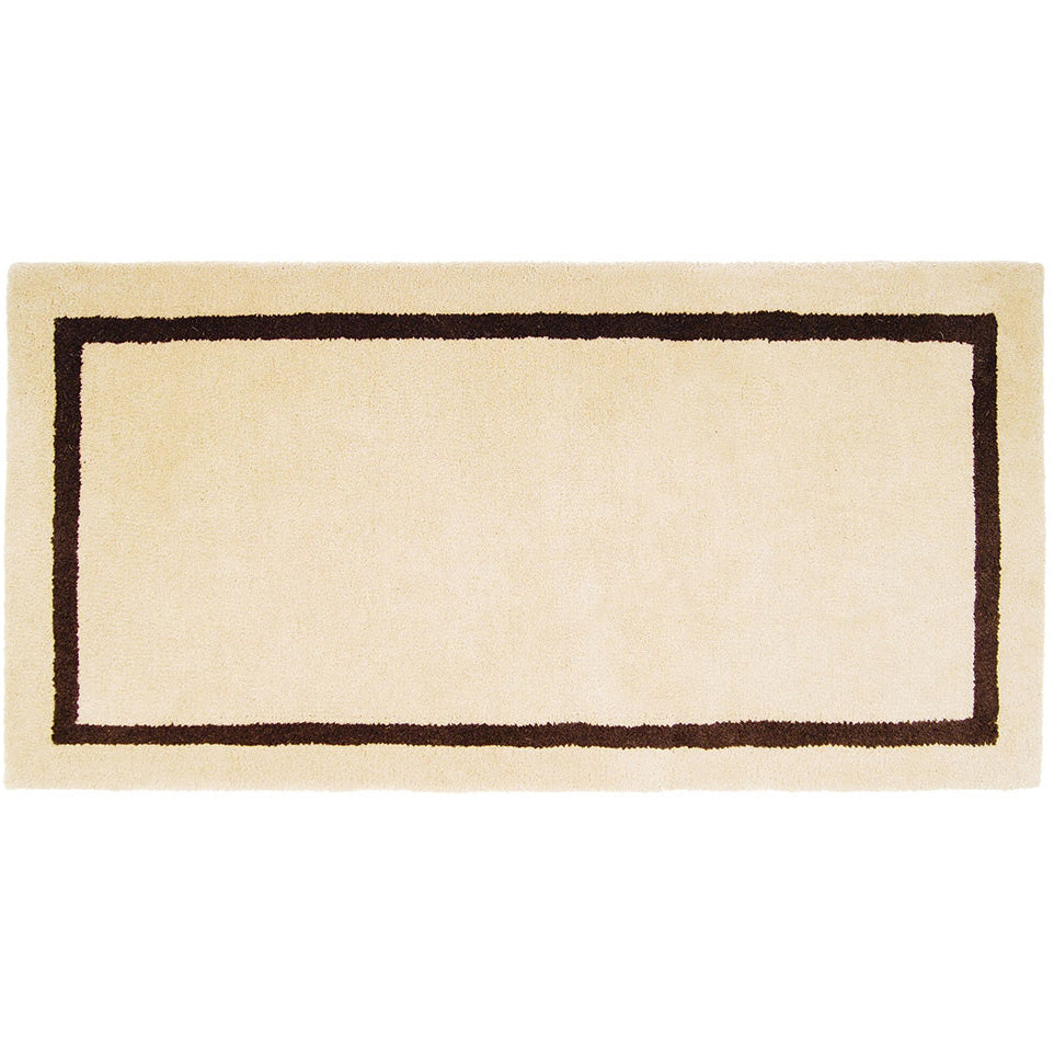 Mesa Tan Rectangular Fireplace Rug Fire Resistant