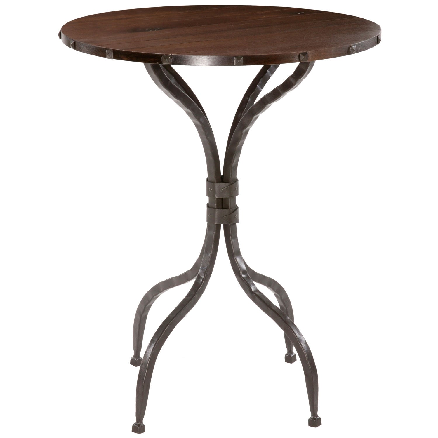 Wrought Iron Bar Table Forest Hill Bar Height Table 30" Round Top